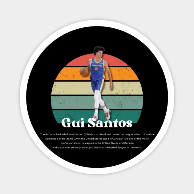 Gui Santos Vintage V1 Magnet by Gojes Art